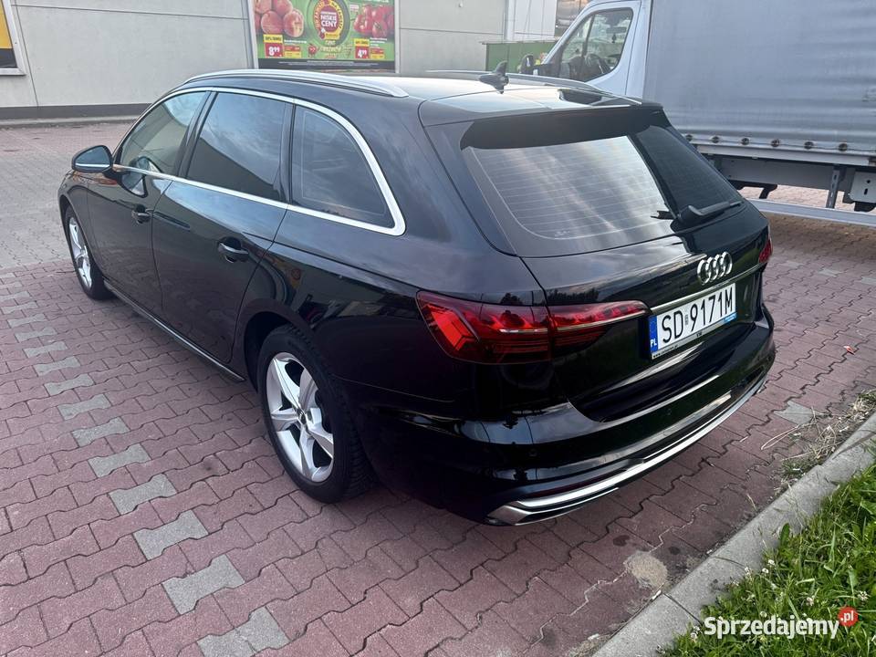 Audi A4 B9 Avant 20 TFS 150 S tronic Virtual Rok produkcji 2019 Dąbrowa Górnicza sprzedam
