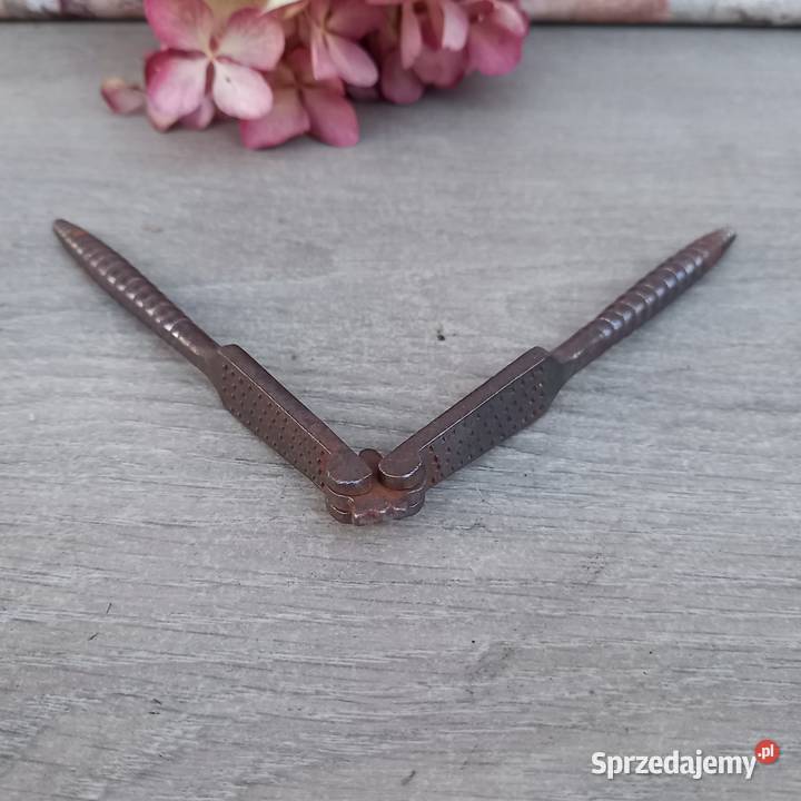 Stary metalowy dziadek do orzechów Francja mazowieckie Warszawa sprzedam