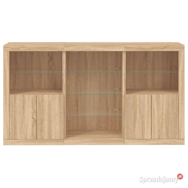 Szafka z oświetleniem LED dąb sonoma 1815x37x100 mazowieckie Warszawa