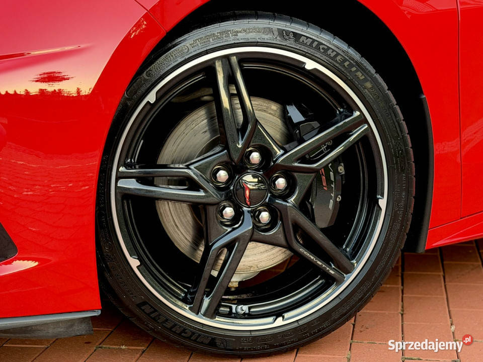 Chevrolet Corvette C8 Stingray 3LT Cabrio 62 V8 pełny VAT Widełki