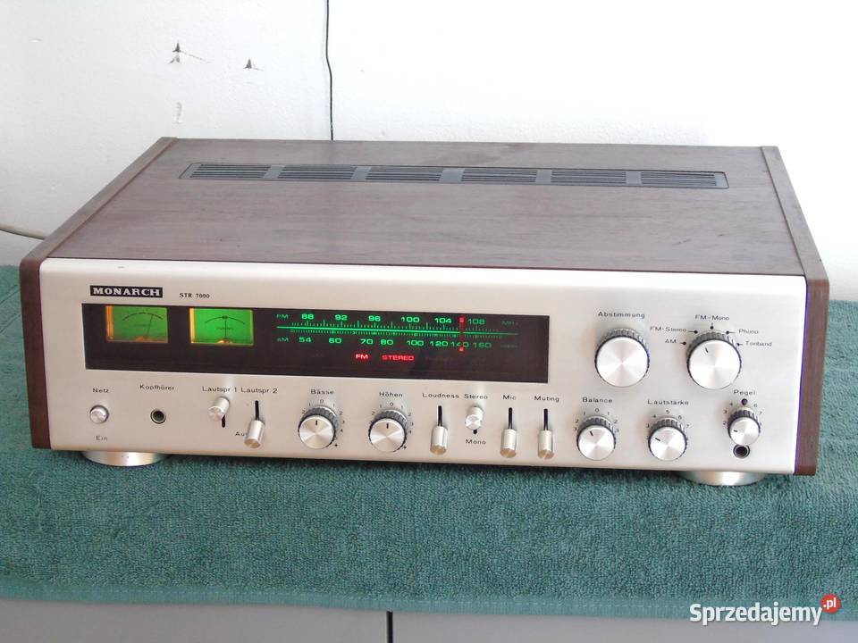 Amplituner Monarch STR 7000 Japan Vintage Jasło sprzedam