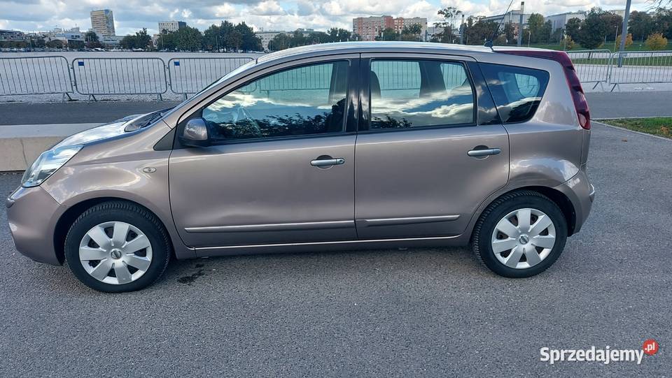 Nissan Notę 100 1wł oryg Lakier ASO Polska Note Samochody osobowe mazowieckie Warszawa
