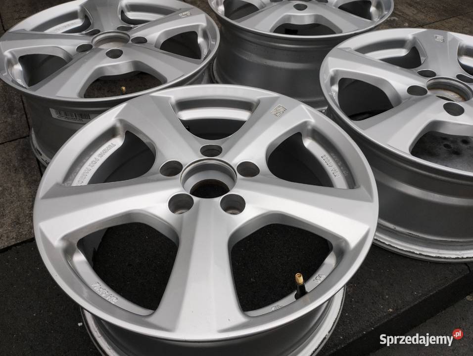 Alufelgi MSW super stan 4 7Jx16 Komplet Toruń sprzedam