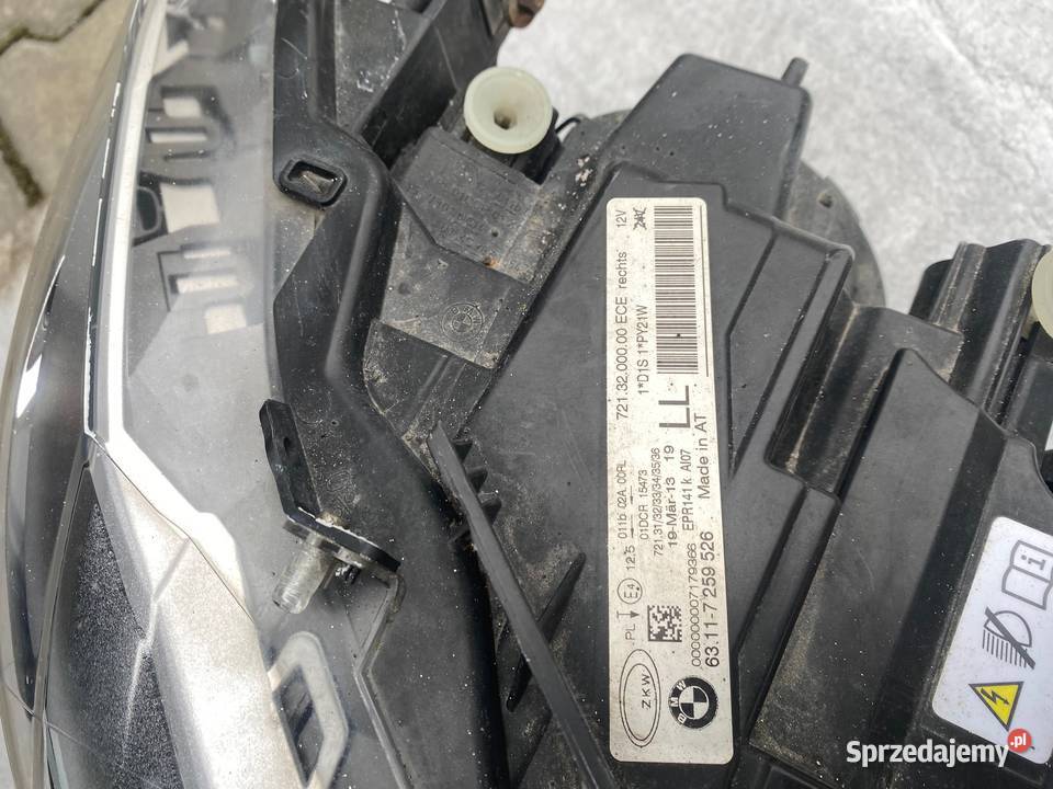 Lampy prawalewa z modułami do Bmw f30 Lampy przednie świętokrzyskie
