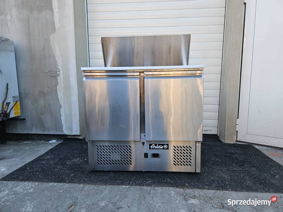 Stół chłodniczy sałatkowy 2drzwiowy z pokrywą śląskie