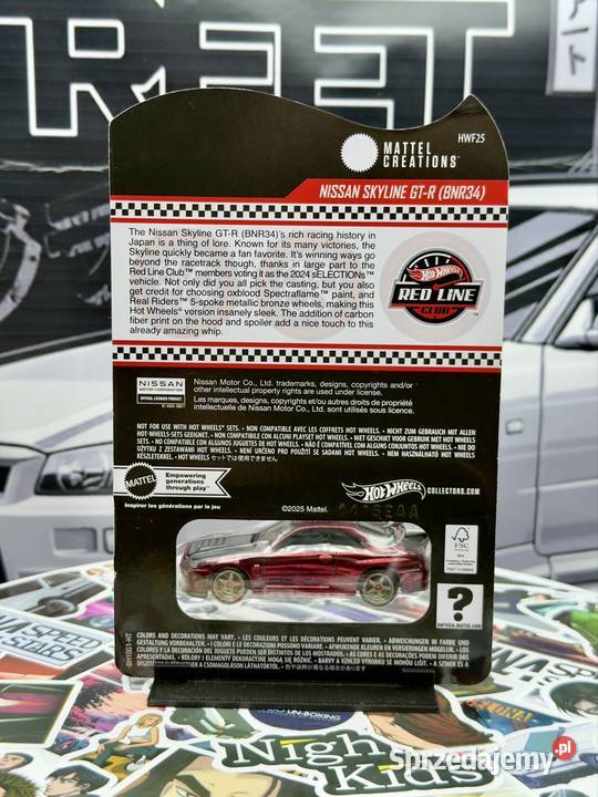 Hot Wheels RLC Nissan Skyline GTR 34 BOX 23 dolnośląskie Wrocław