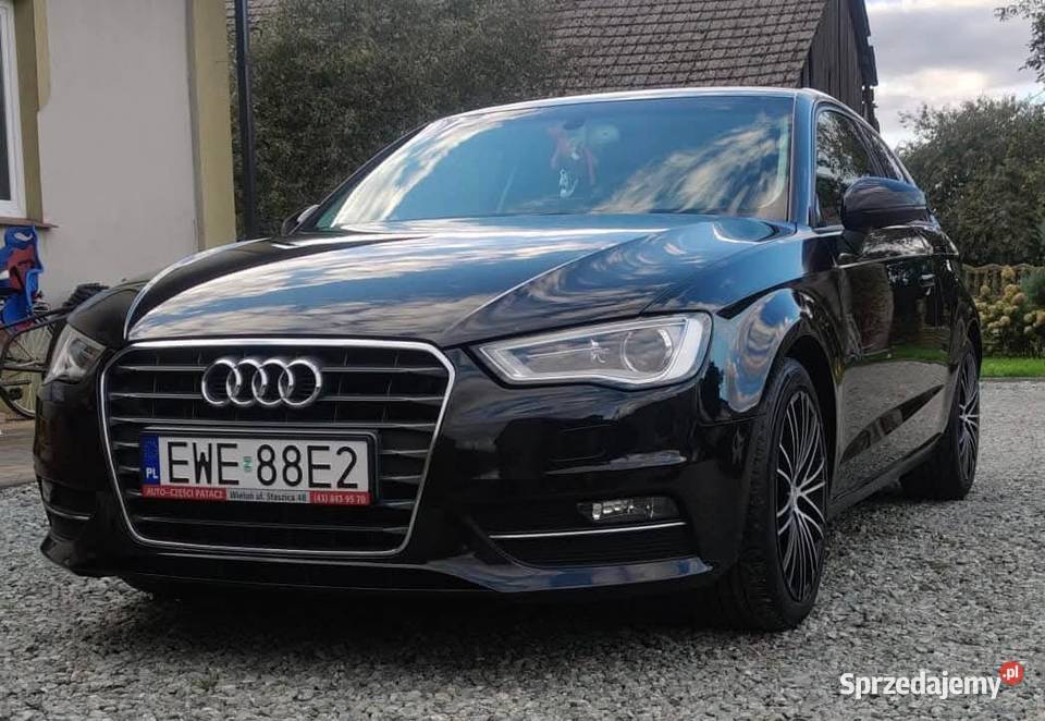 Sprzedam audi a3 8v 20 tdi 150 stronic elektryczne lusterka Wieruszów