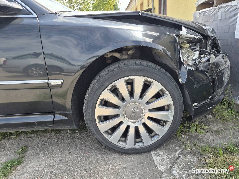Sprzedam Audi A8 40 TDI 2004 353 tkm kolizji regulowane zawieszenie podlaskie Wysokie Mazowieckie sprzedam
