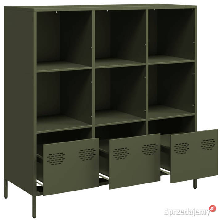 Szafka oliwkowa 1015x39x1035 stal WM851392 Warszawa sprzedam