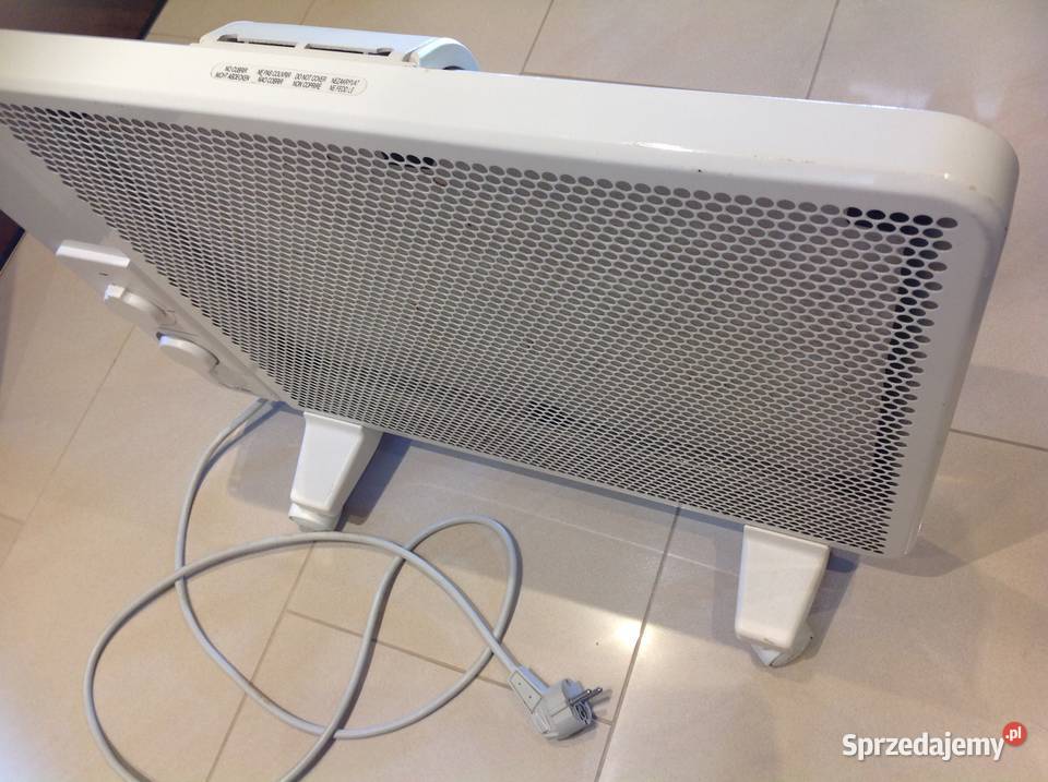 Biały Grzejnik Elektryczny Panelowy 800W Nowa Sól