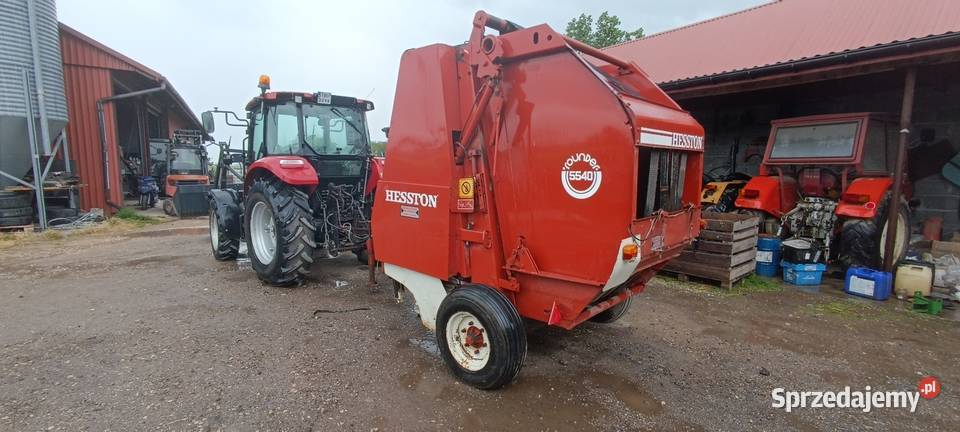 Prasa zwijająca hesston Zborówek Nowy