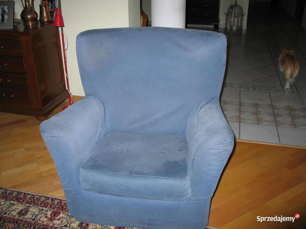 IKEA WYPOCZYNKOWY niebieski Łomianki