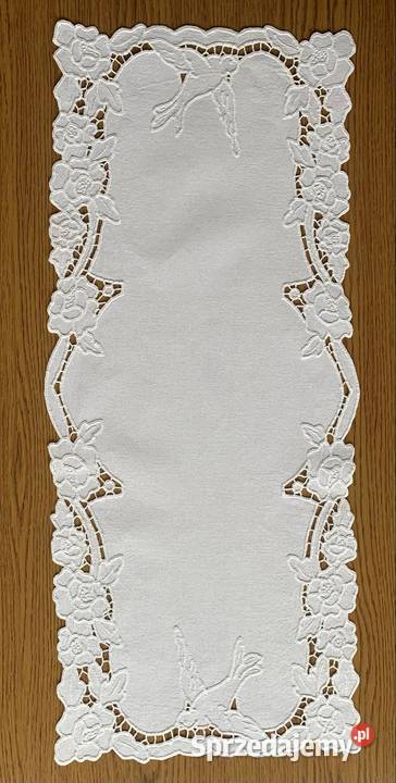 Bieżnik ręcznie haftowany Kalisz