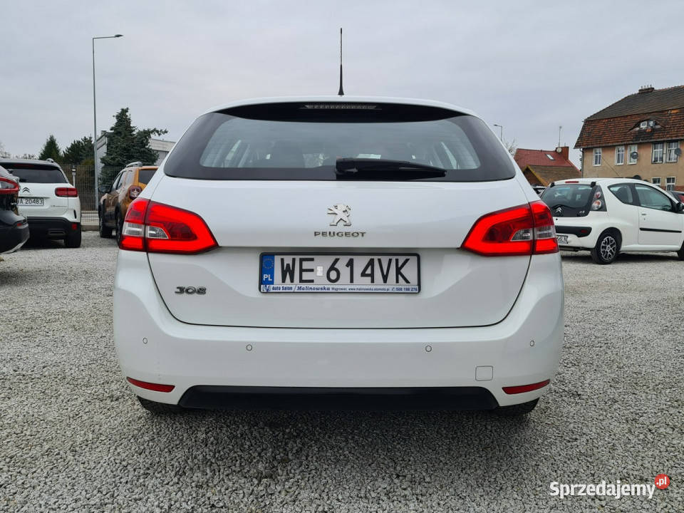 Peugeot 308 FVAT 23 Salon Klimatronik 2xPDC Wągrowiec