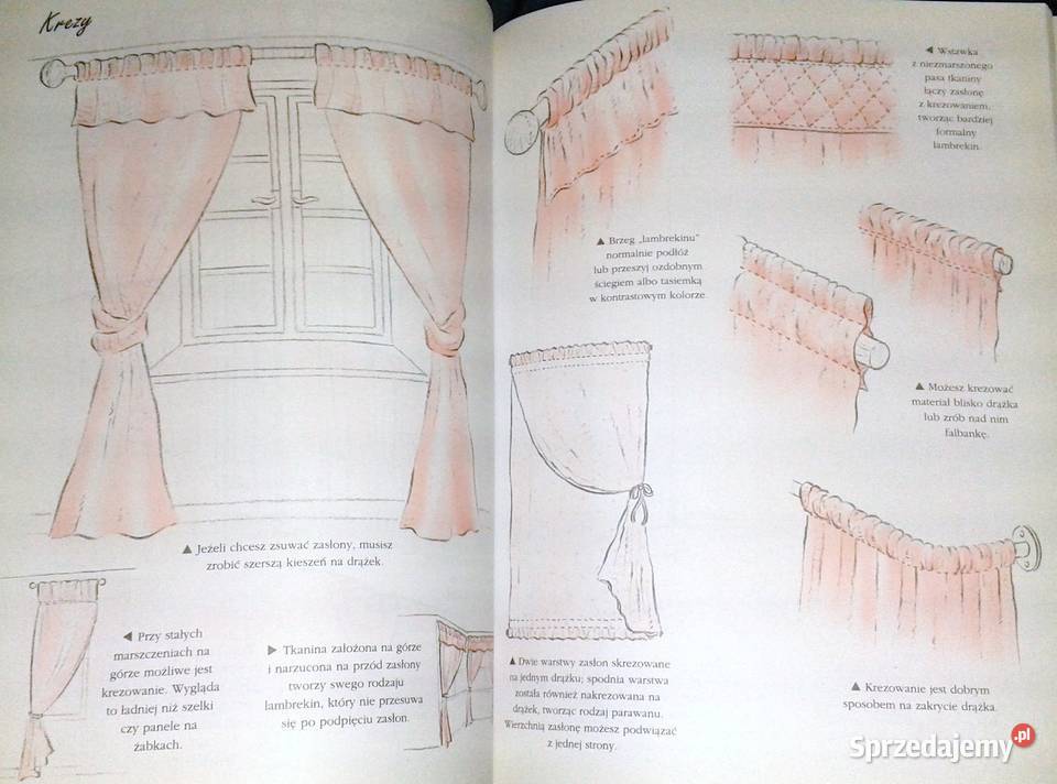 Zasłony 200 pomysłów na każde okno Heather Luke Chełm