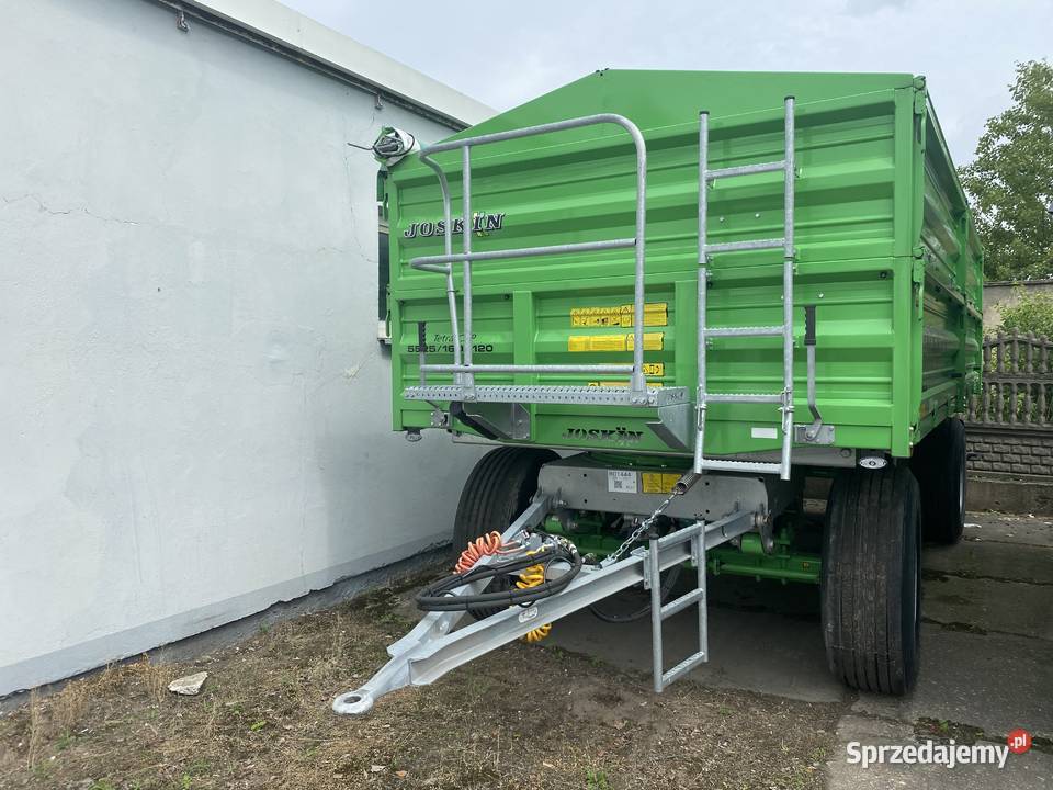 Przyczepy rolnicze Joskin Cargo warmińsko-mazurskie Działdowo