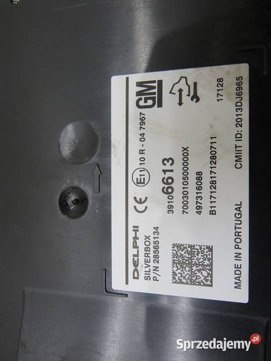 MODUŁ STEROWNIK INSIGNIA B 16 CDTI 39106613