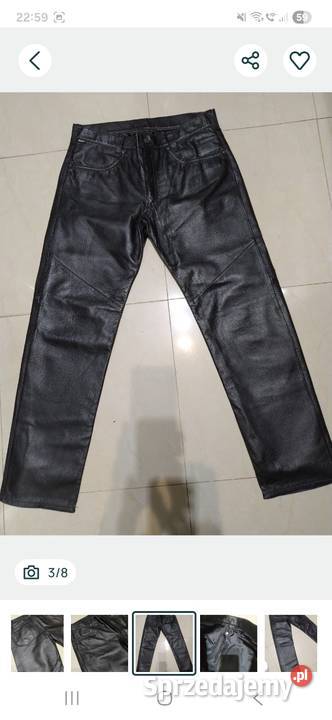 Czarne spodnie Bies 50 Kraków