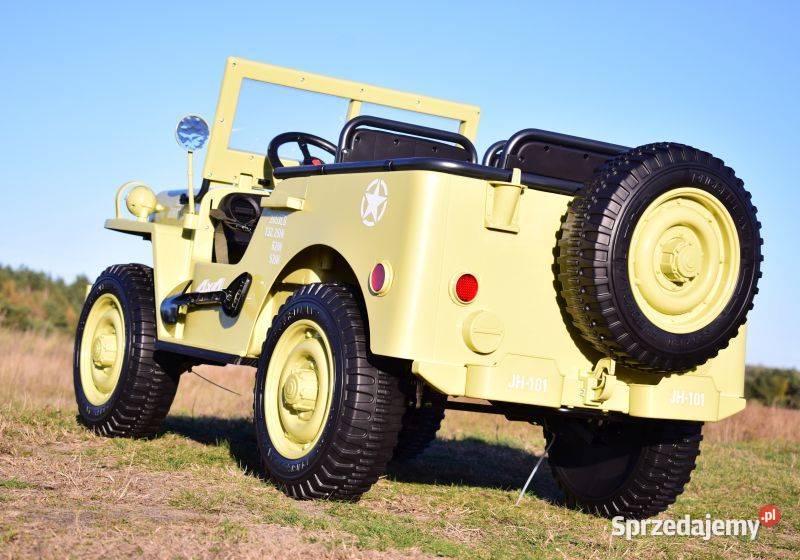 BAWIBUS Auto samochód na akumulator JEEP 4x4 2