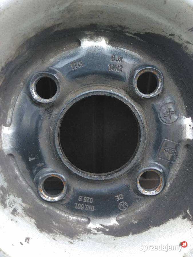 Koło 14 VW 4x100 Zapas Passat Golf Jetta Vento Samochodowe kujawsko-pomorskie Włocławek sprzedam