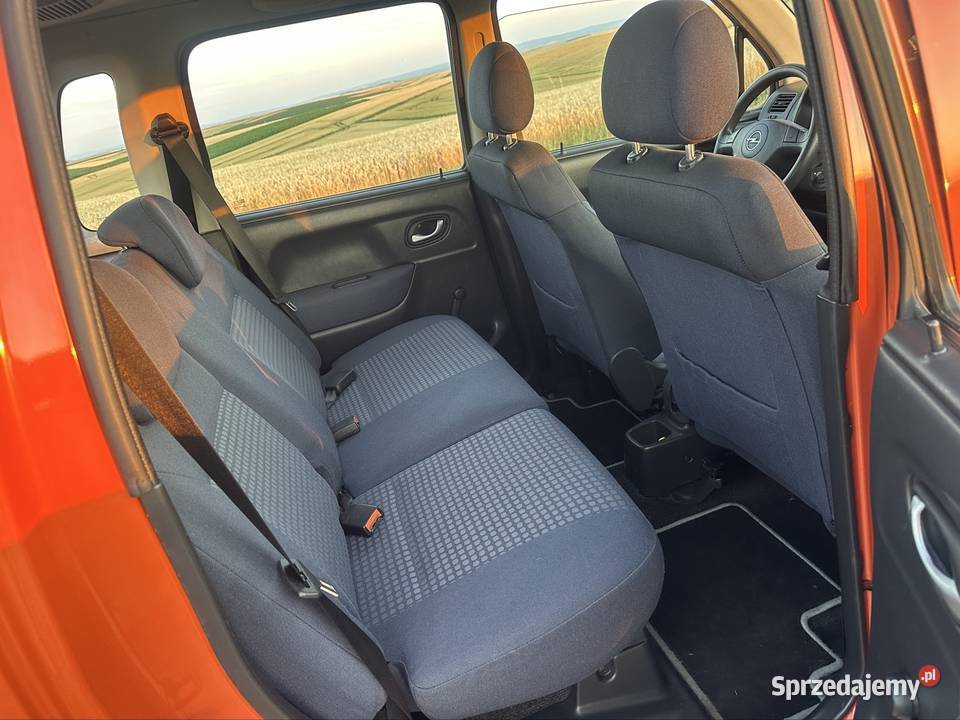 Opel Agila Lift 12 Twinport EcoTec 80 2007 z pomarańczowy Przeworsk