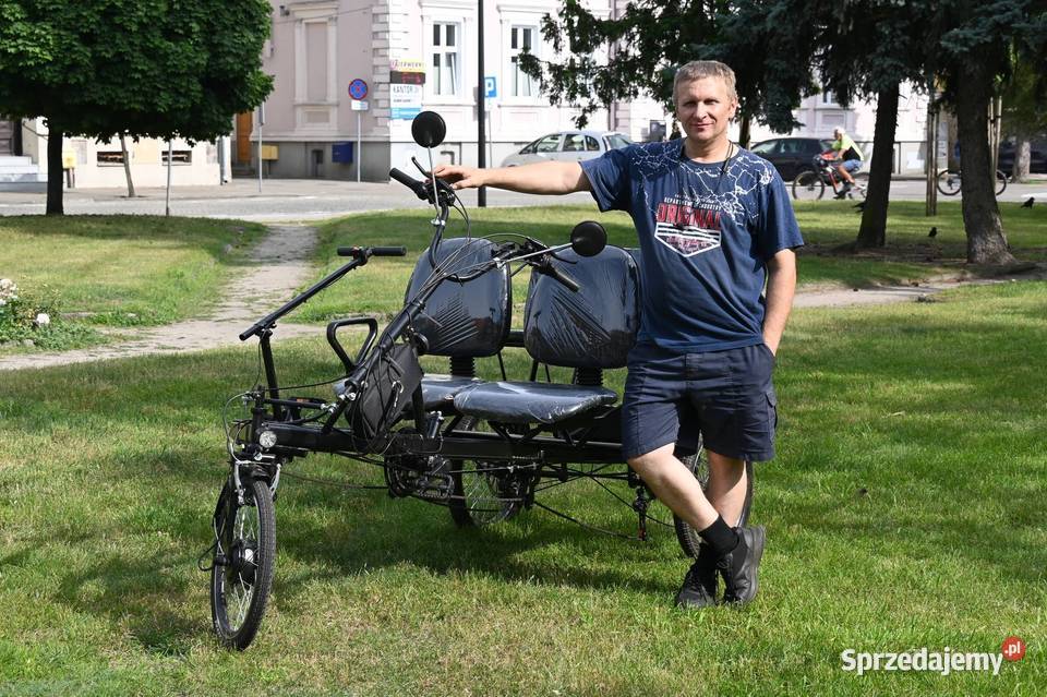 Rower Trójkołowy riksza wielkopolskie Nowy Tomyśl