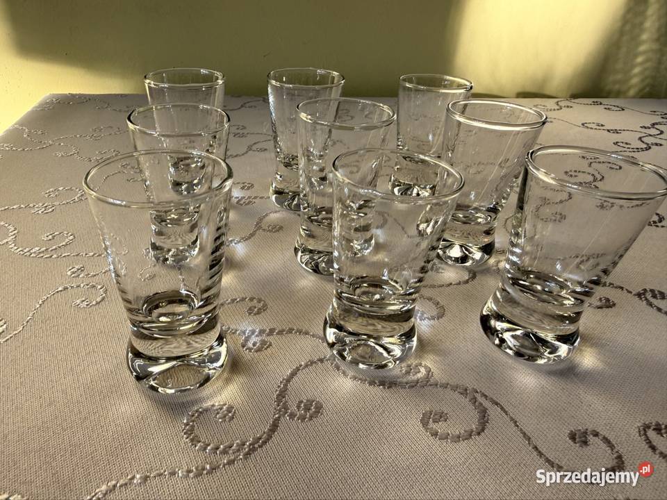 Kieliszki do Wódki 25 ml Komplet 9 Vintage Retro Czerwionka-Leszczyny