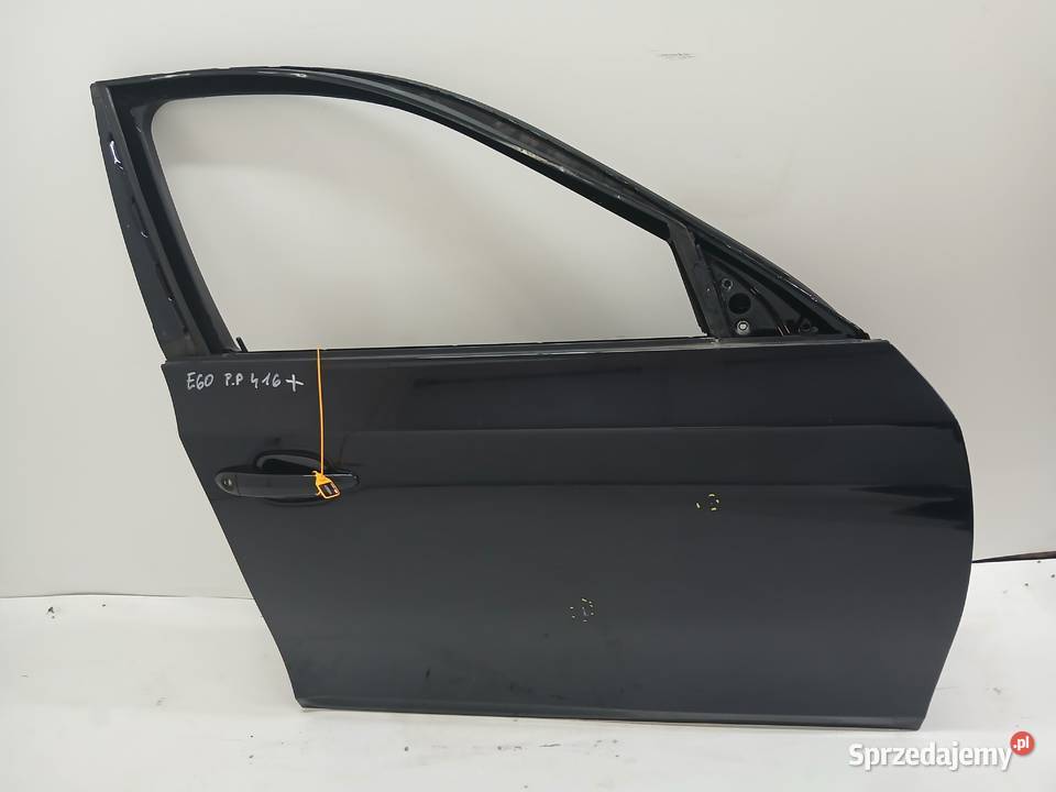 DRZWI PRAWE PRZEDNIE PRZÓD BMW E60 CARBONSCHWARZ Strzyżewice