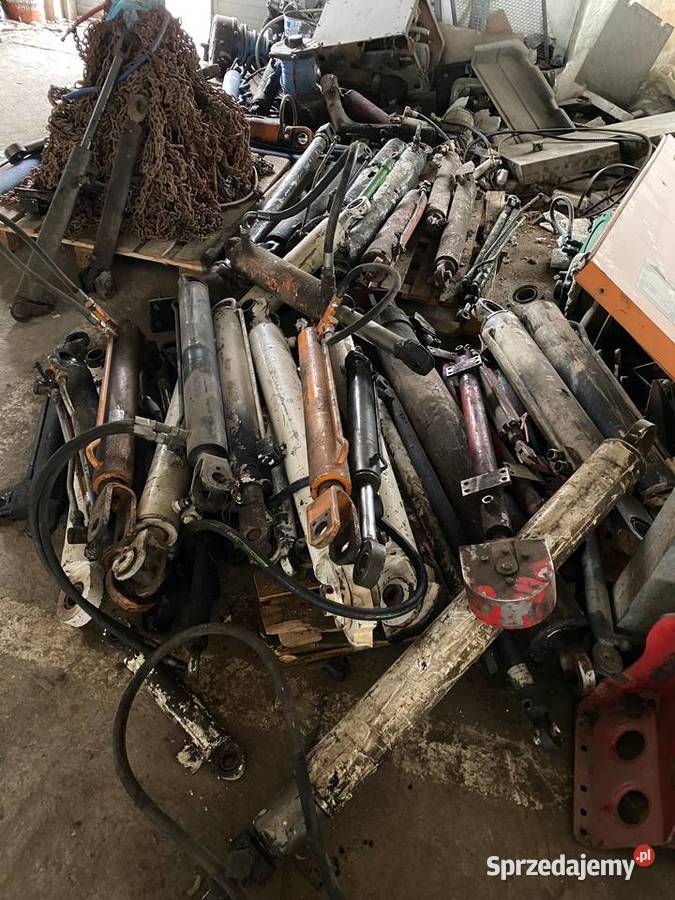 SIŁOWNIKI HYDRAULICZNE DUŻE I MAŁE DUŻA ILOŚĆ Wola Murowana