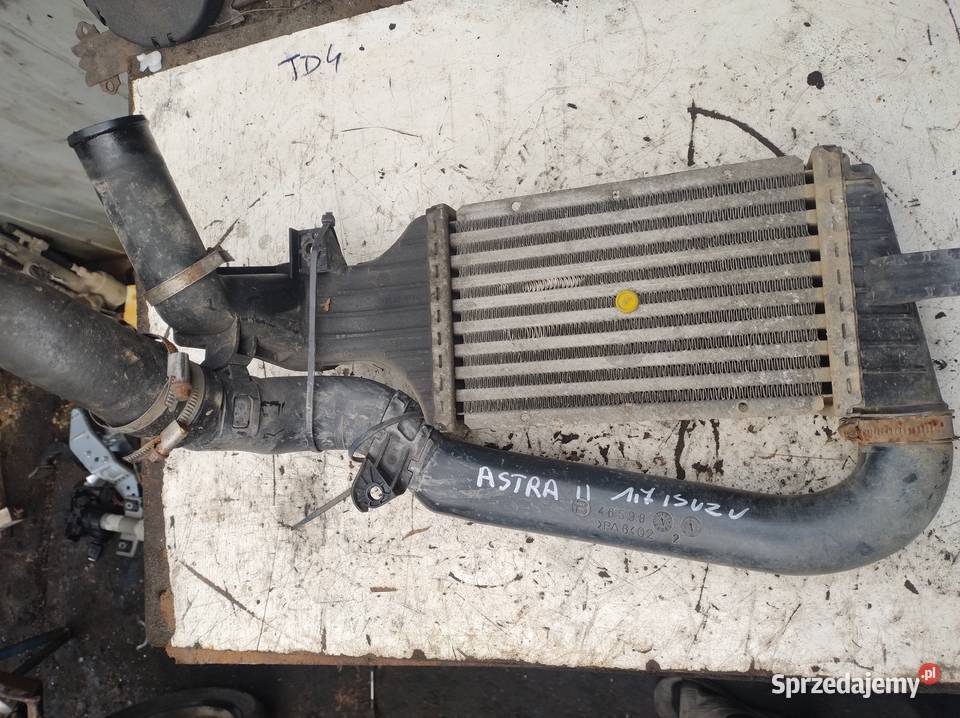 OPEL ASTRA II 17 isuzu chłodnica powietrza dostawcze Chłodnice powietrza (intercoolery) Kielce