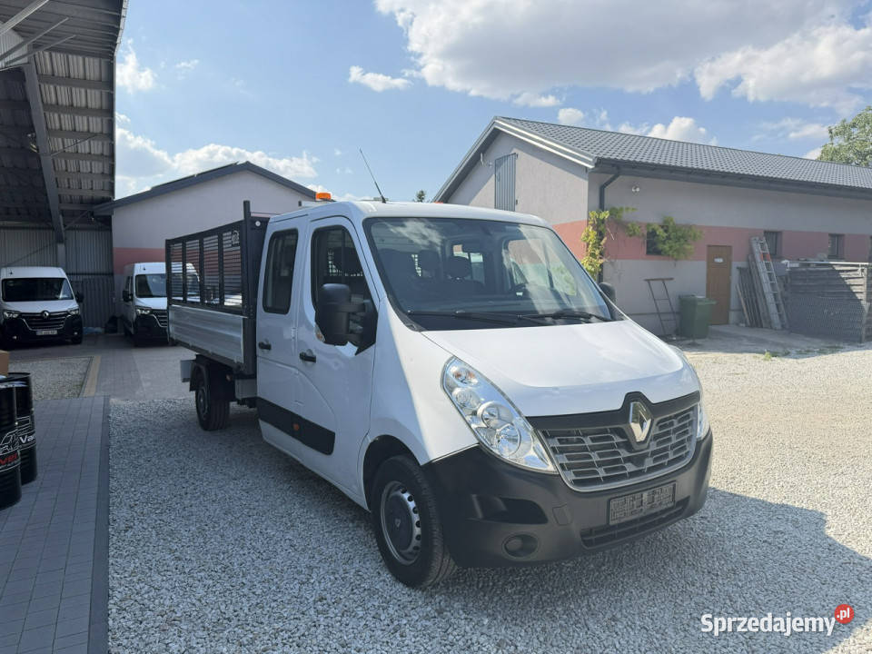 Renault Master brygadówka wywrotka 7os 145 70 centralny zamek Warszawa