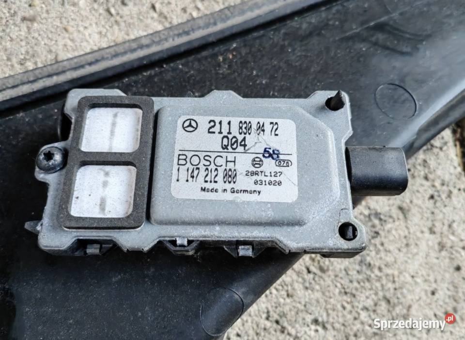Czujnik zanieczyszczeń Mercedes W209 Pozostałe Żory