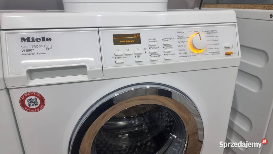 Zestaw Miele Pralka W 5967 z dozowaniem suszarka Wrocław