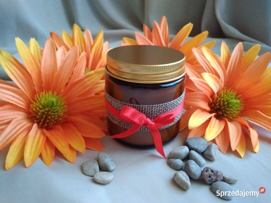 Świeca z wosku pszczelego miód malina podlaskie Białystok