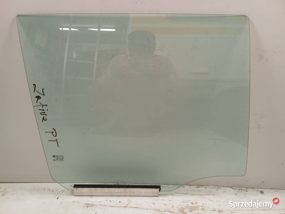 Szyba Drzwi Prawa Tylna Opel Zafira 98 Oryginał osobowe Boczne (drzwi) Bralin sprzedam