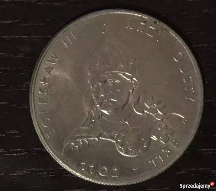 Moneta Bolesław Krzywousty Warszawa