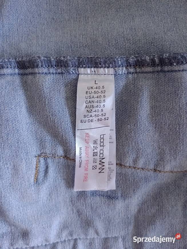 Dżinsowa kurtka vintage Boohoo Man rozmiar L Kurtki i płaszcze Chełm sprzedam
