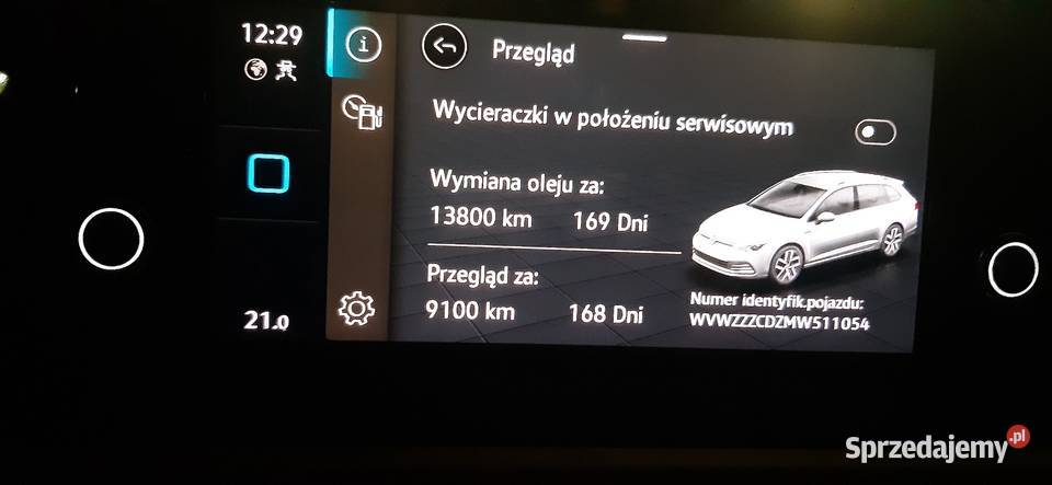 Golf VIII 20TDI czujnik parkowania Kraków