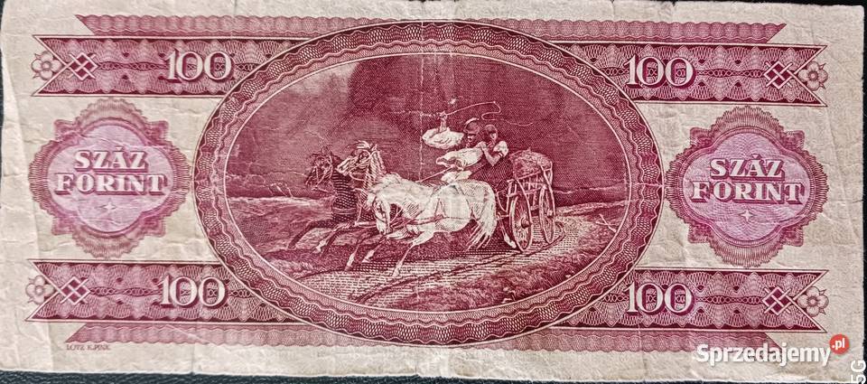 100 Forint Węgry Konin