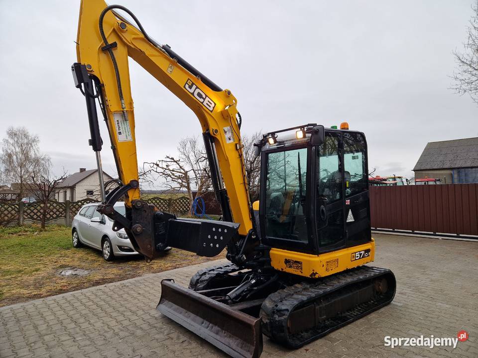 Minikoparka JCB 57c1 2016r 55 tony hydrauliczne