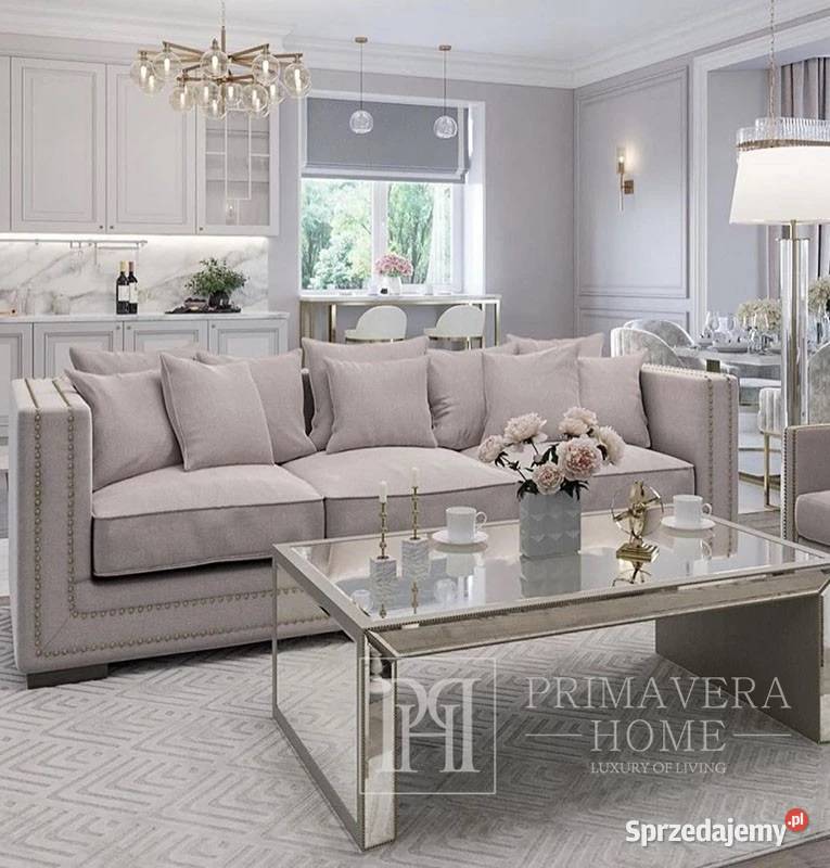 Sofa nowoczesna rozkładana z poduszkami Warszawa