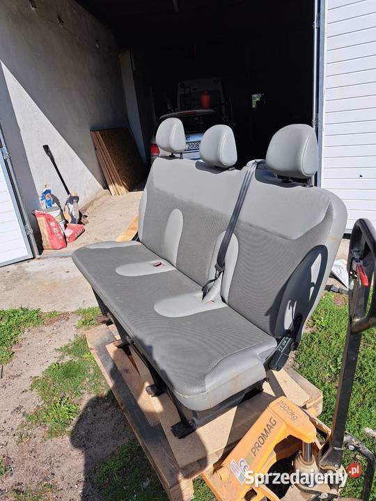 Renault Trafic siedzenia drugiego rzędu warmińsko-mazurskie