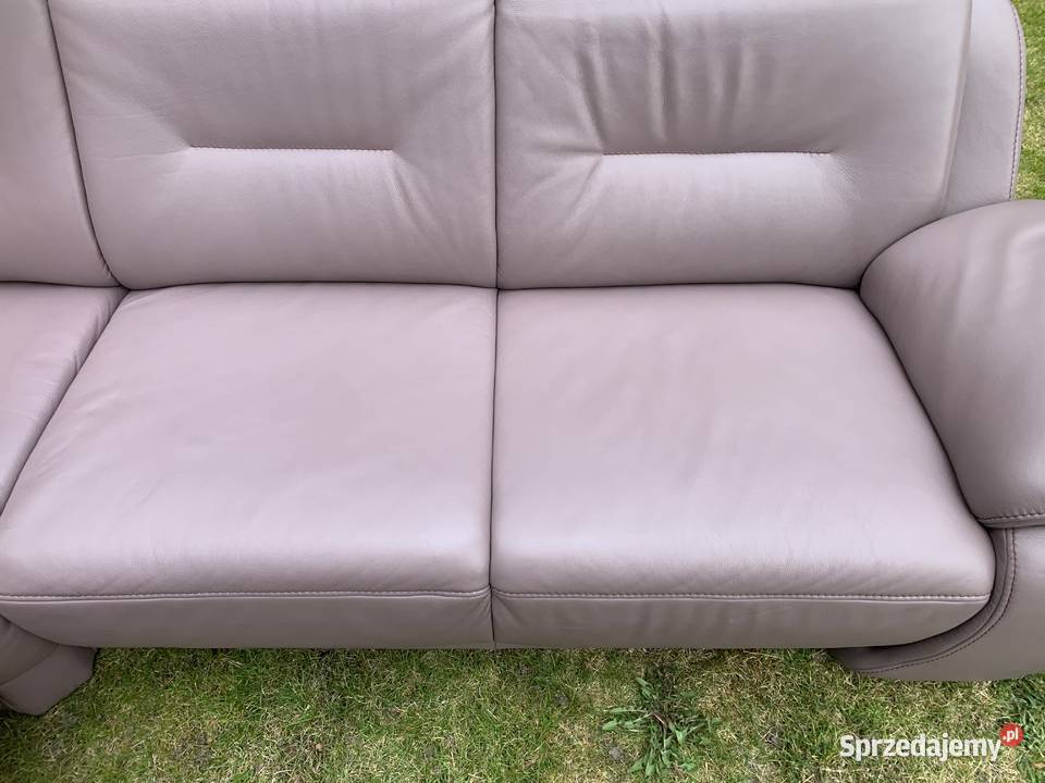 ELASTOFORM Narożnik skórzany PREMIUM Royal Taupe śląskie Kalety