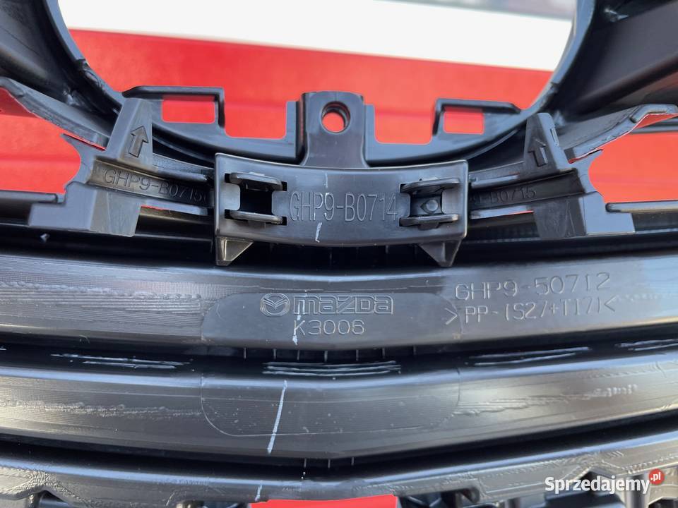 Mazda6 III GJ ori atrapa grill zderzaka p osobowe Karoseria Czarny Dunajec