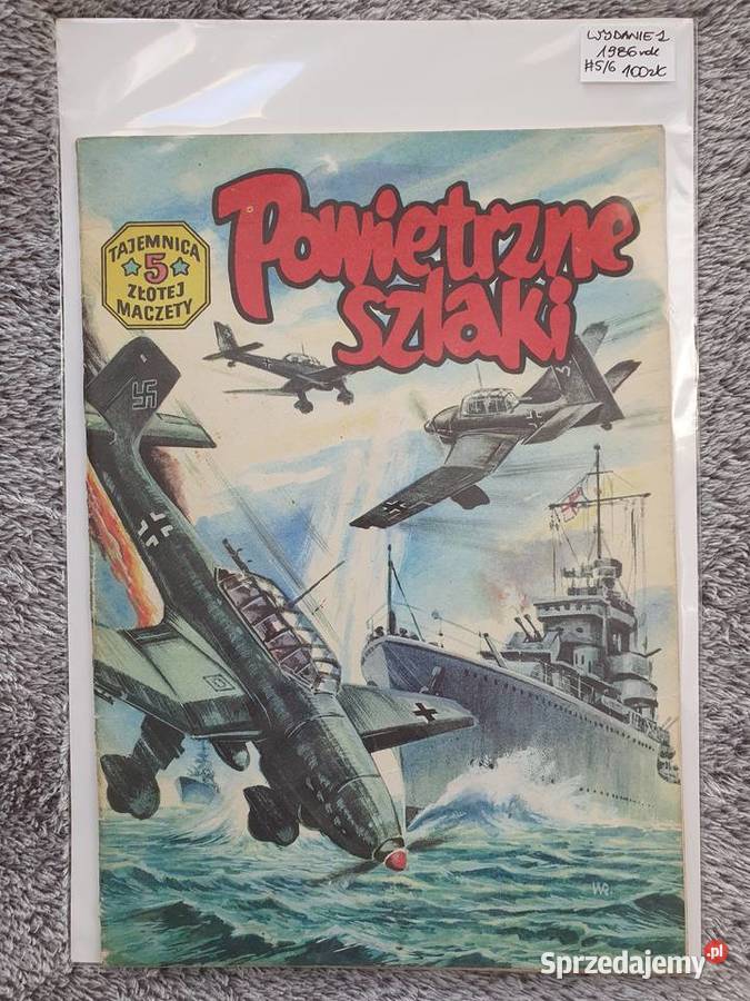 Tajemnica Złotej Maczety komplet 6 komiksów wyd pomorskie Gdynia sprzedam