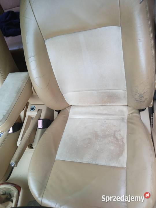 Wnętrze fotele skórzane Skoda Octavia Laurin podkarpackie Przemyśl sprzedam