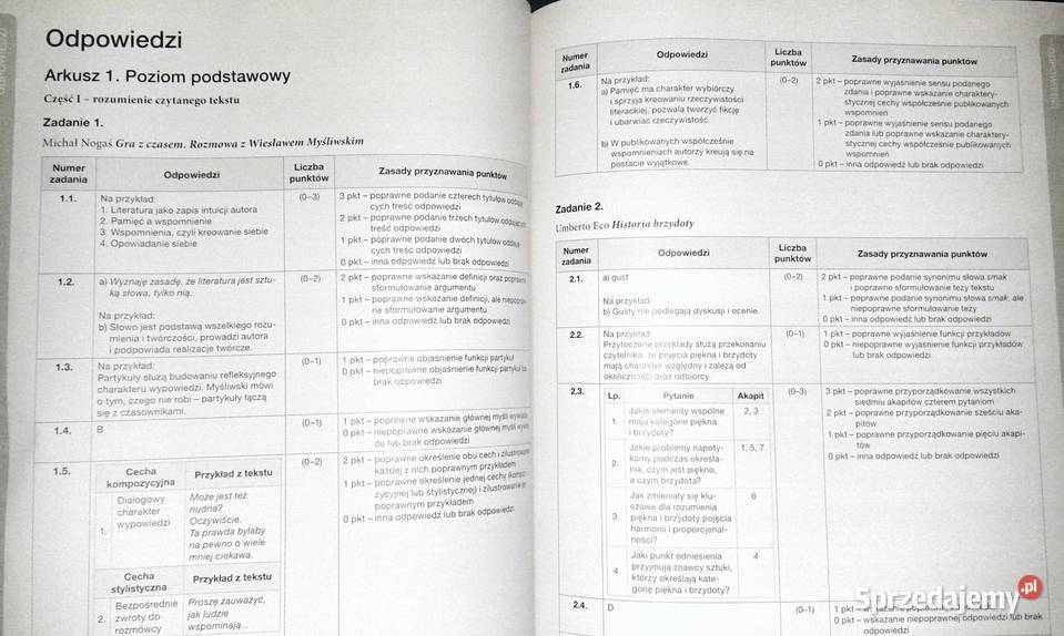 Teraz matura 2016 Język polski M Gutowska M Chełm