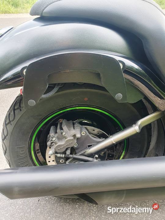 Kawasaki vn 900 custom 2015 z wieloma dodatkami chopper