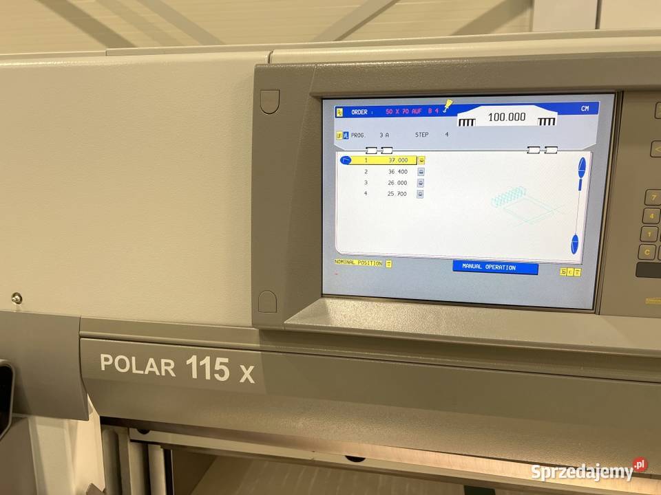 Gilotyna do cięcia papieru Polar Mohr 115 X Produkcja sprzedam