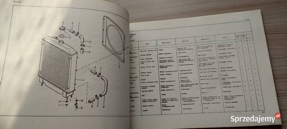 Silnik sw 400 k1 katalog części oryginał bizon Kraśnik sprzedam